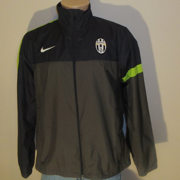 Nike Juventus Lightweight Jacket Men Khaki  Training Football Windbreaker Large - Picture 1 of 12